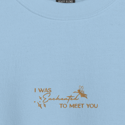 Enchanted - Embroidered Crew Neck