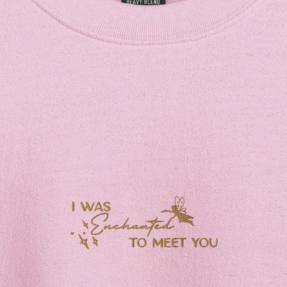 Enchanted - Embroidered Crew Neck