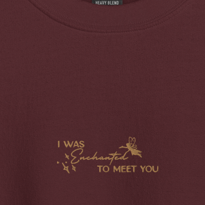 Enchanted - Embroidered Crew Neck