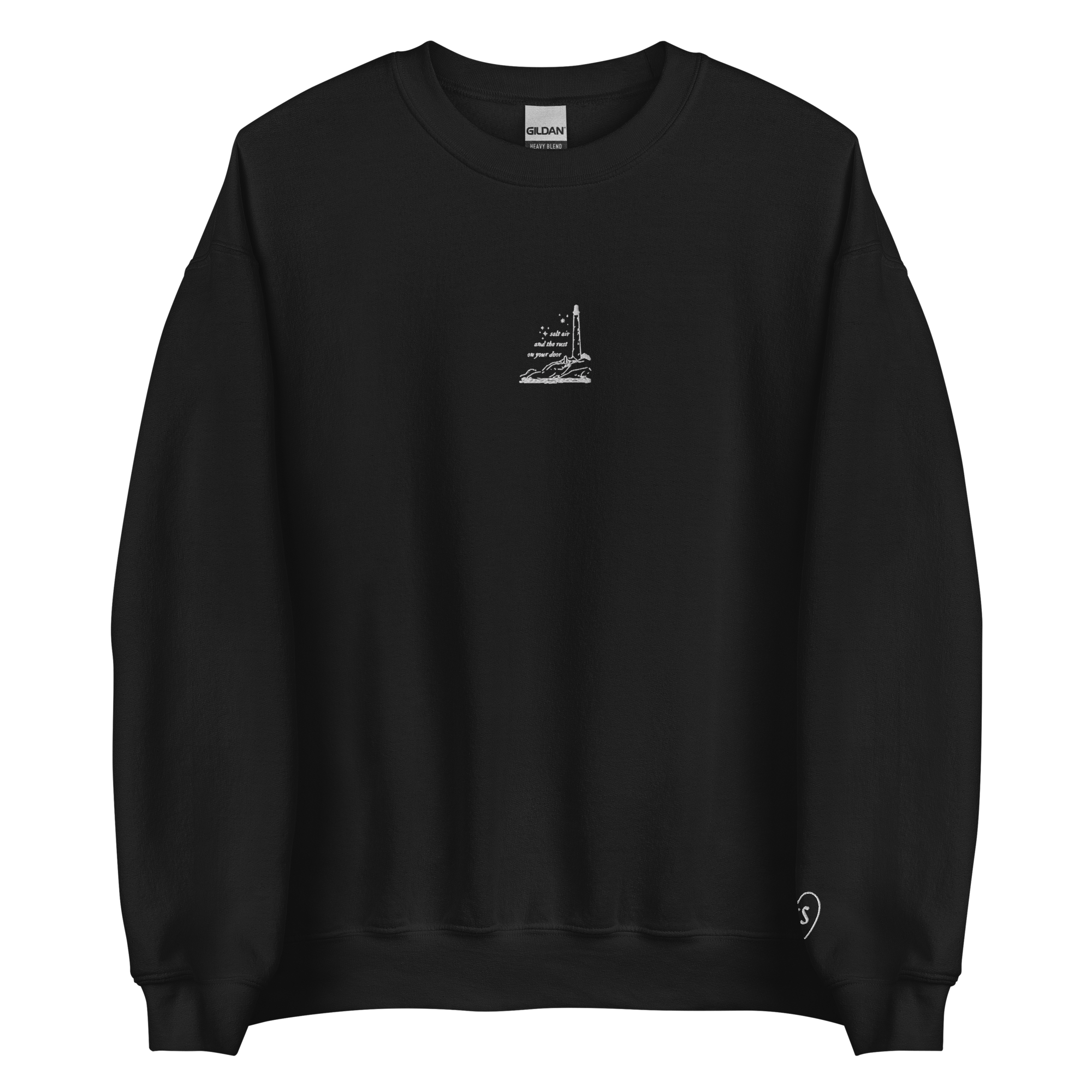 Salt Air - Embroidered Crew Neck