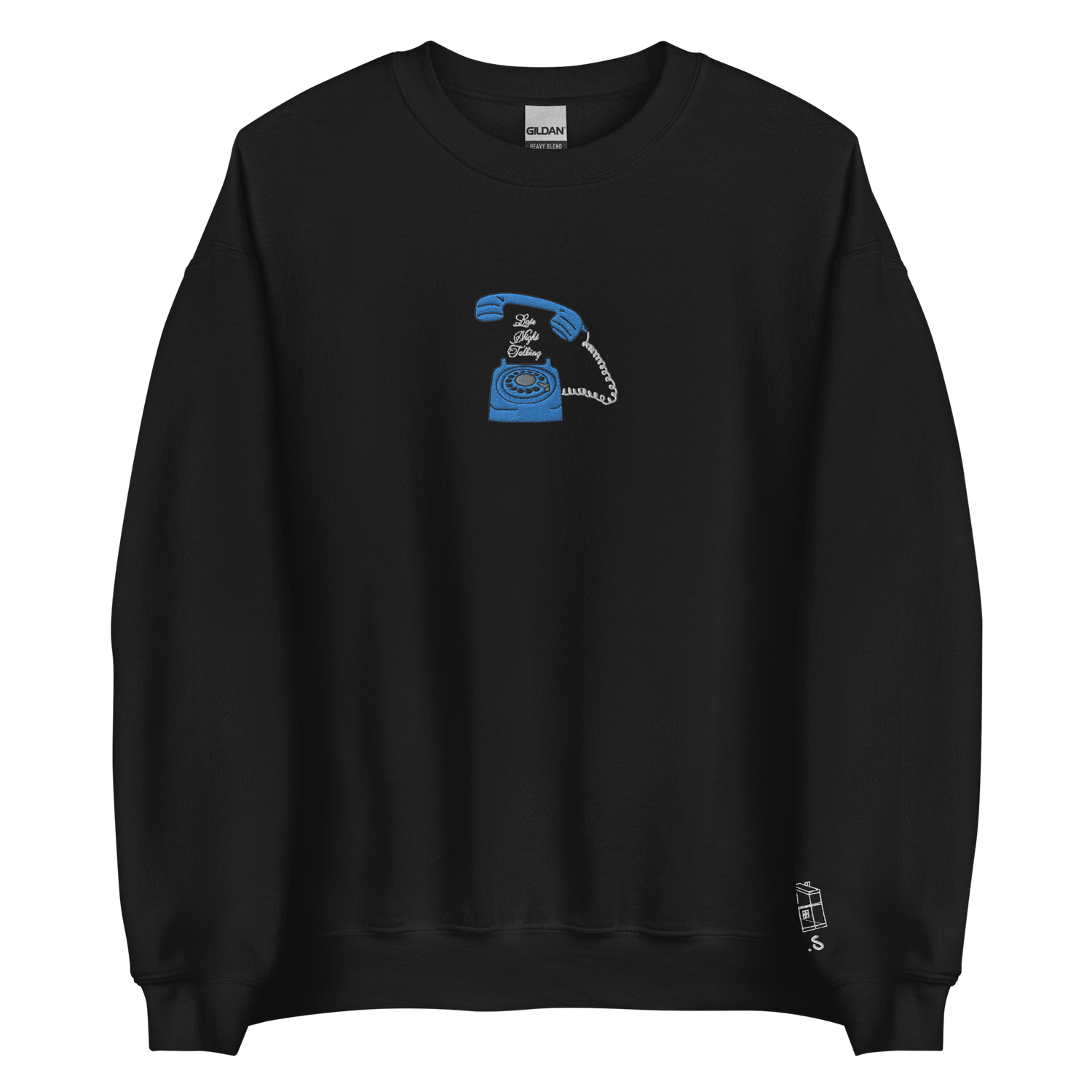 Late Night Talking - Embroidered Crew Neck