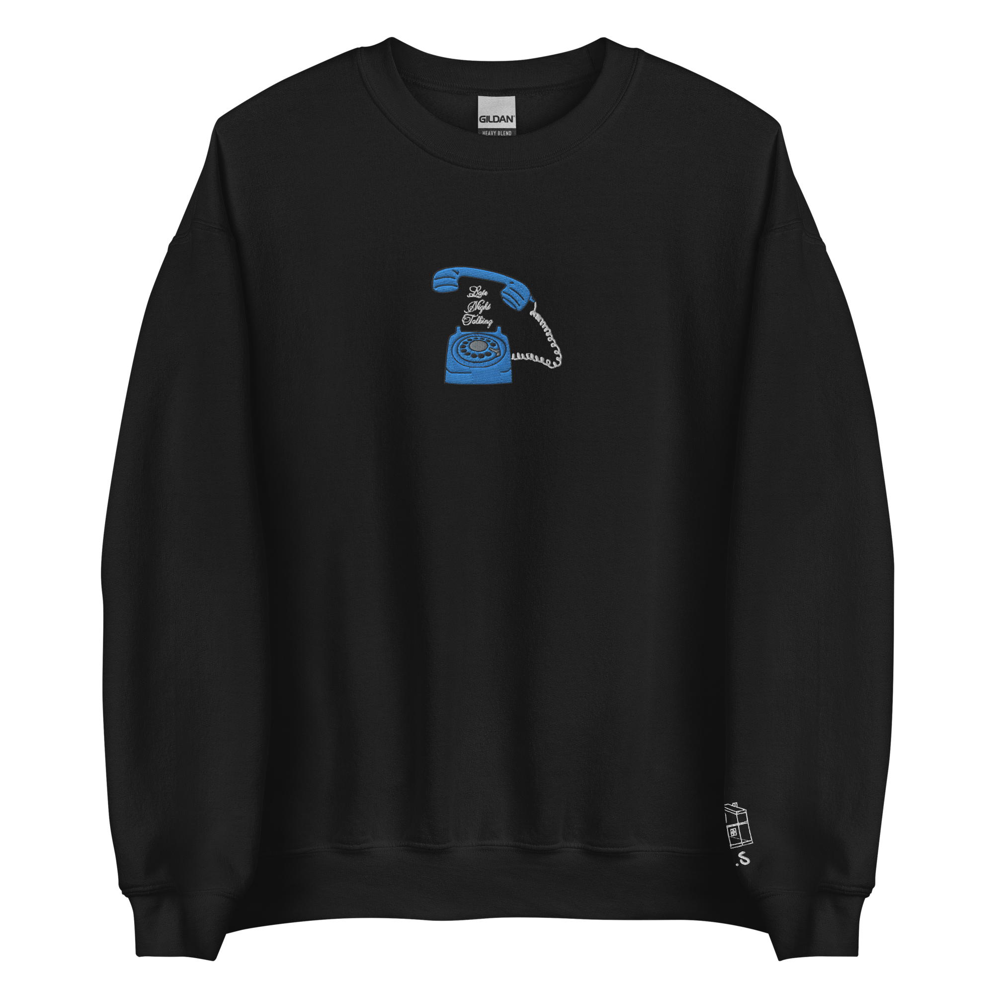 Late Night Talking - Embroidered Crew Neck