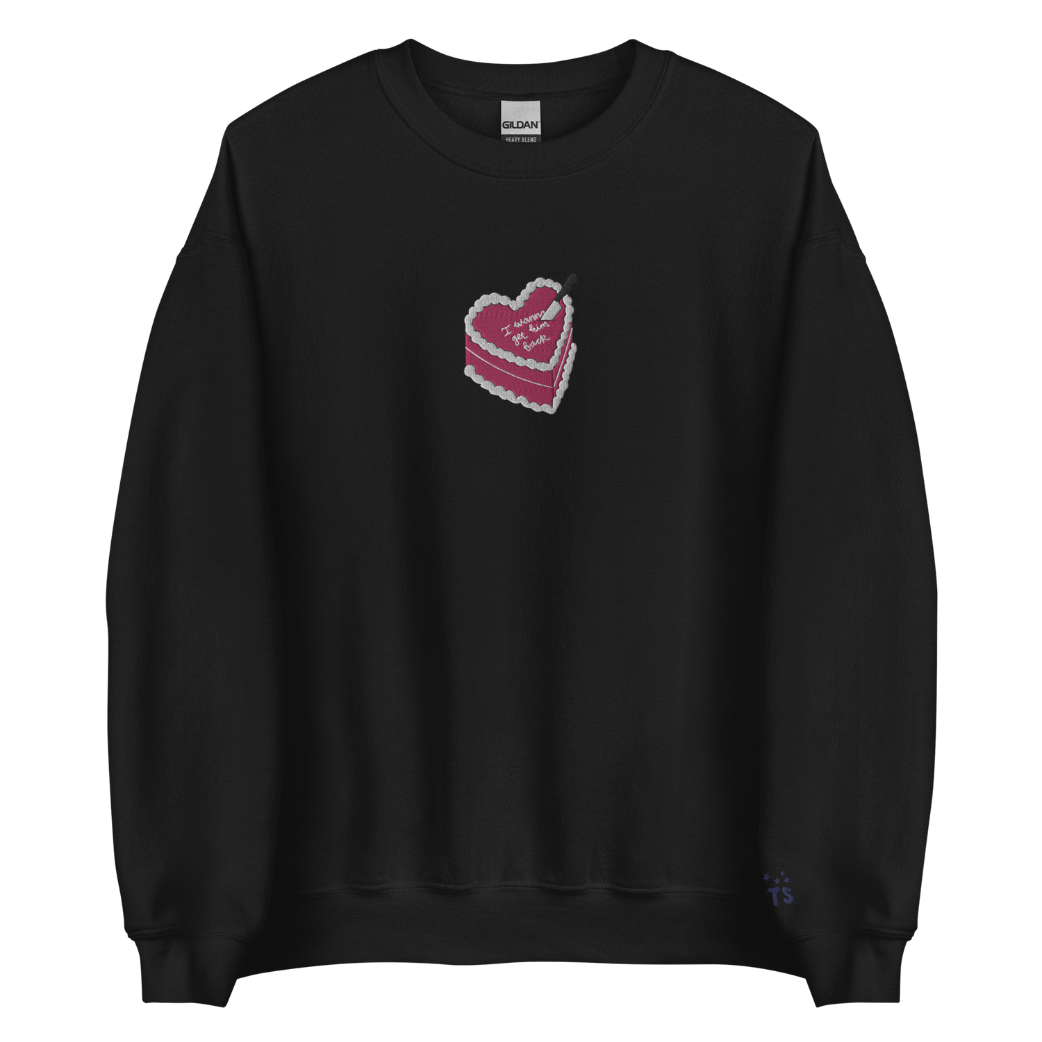 get him back - Embroidered Crew Neck