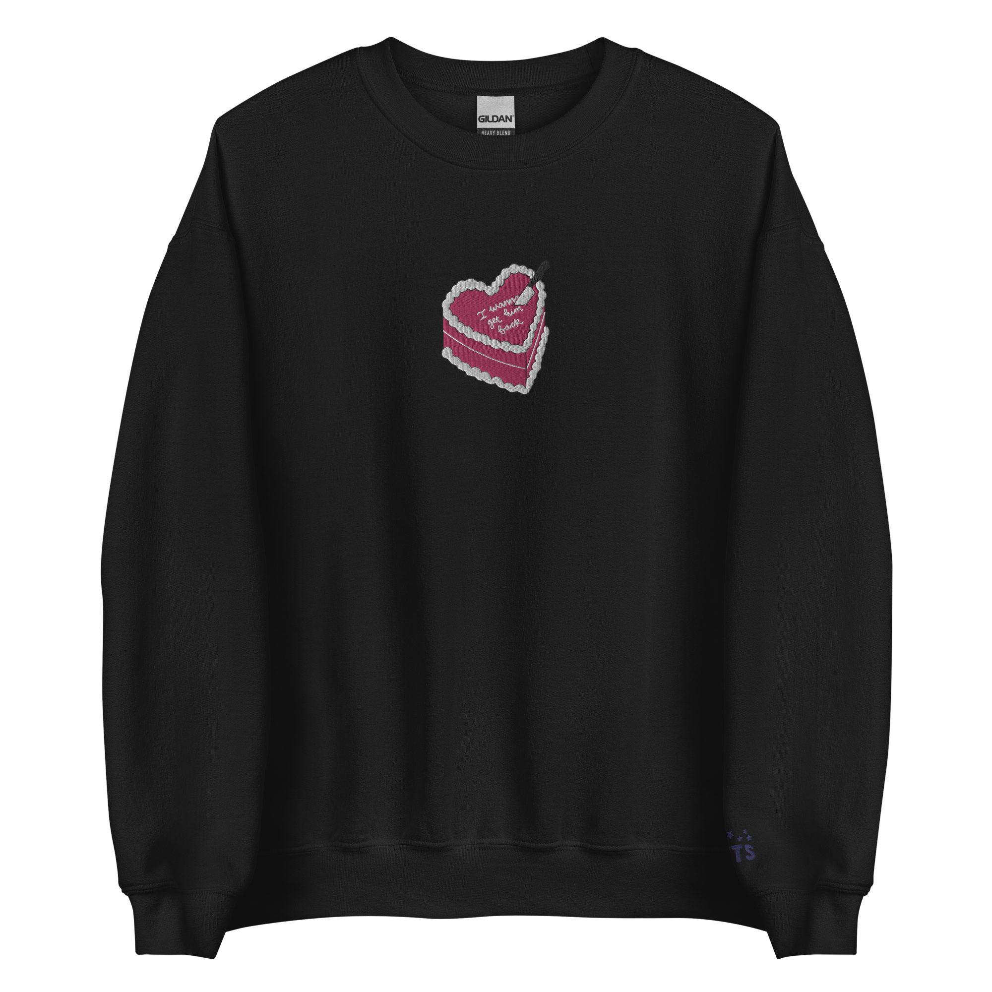 get him back - Embroidered Crew Neck
