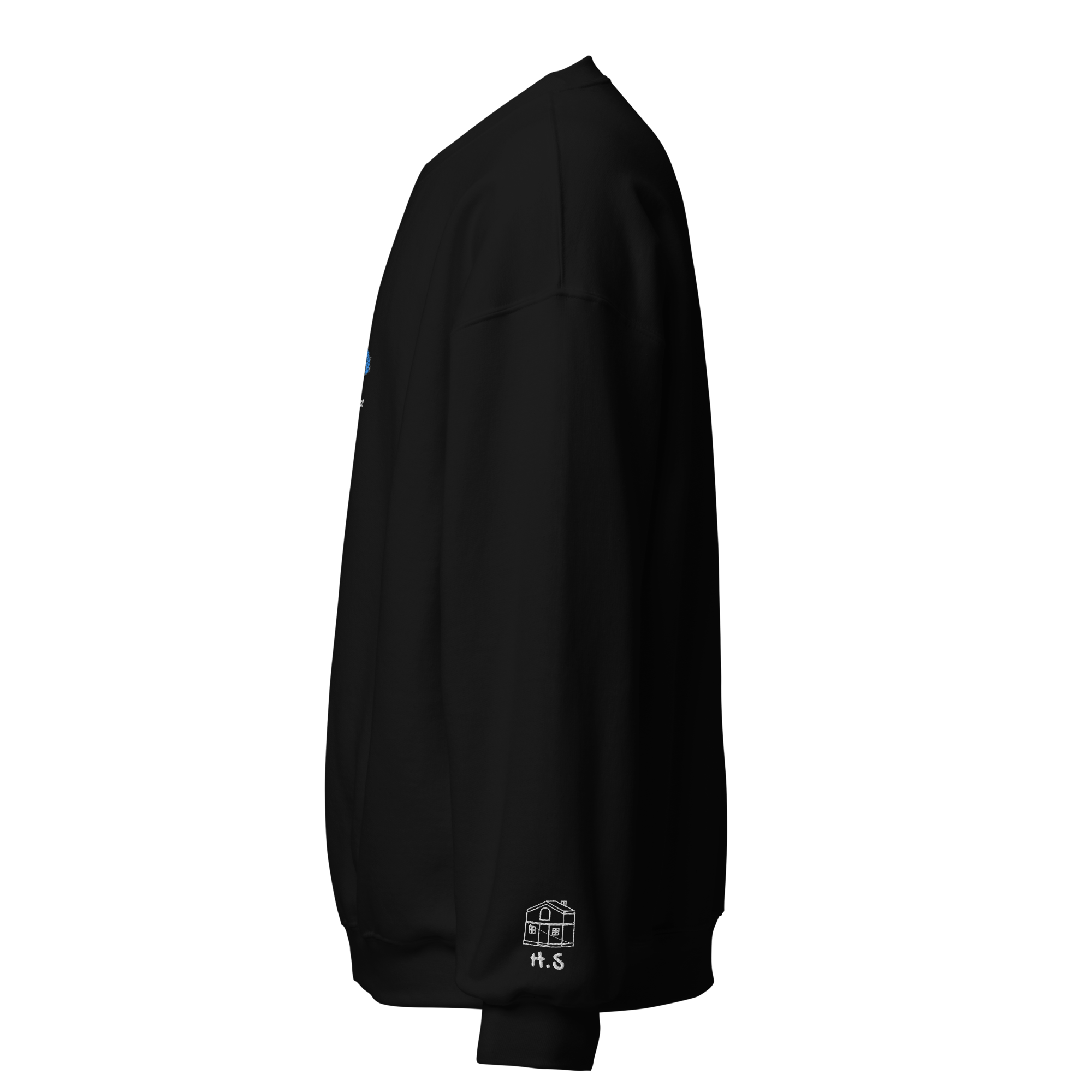 Should We Just Keep Driving? - Embroidered Crew Neck