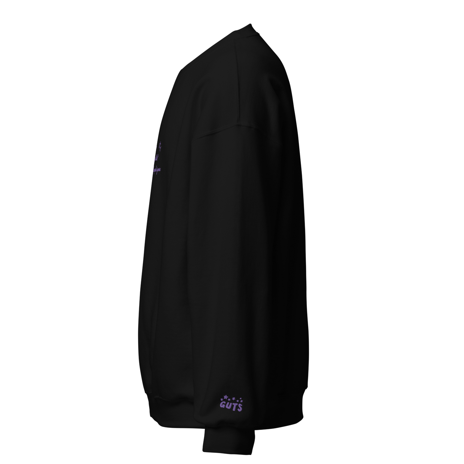 i pay attention to things - Embroidered Crew Neck
