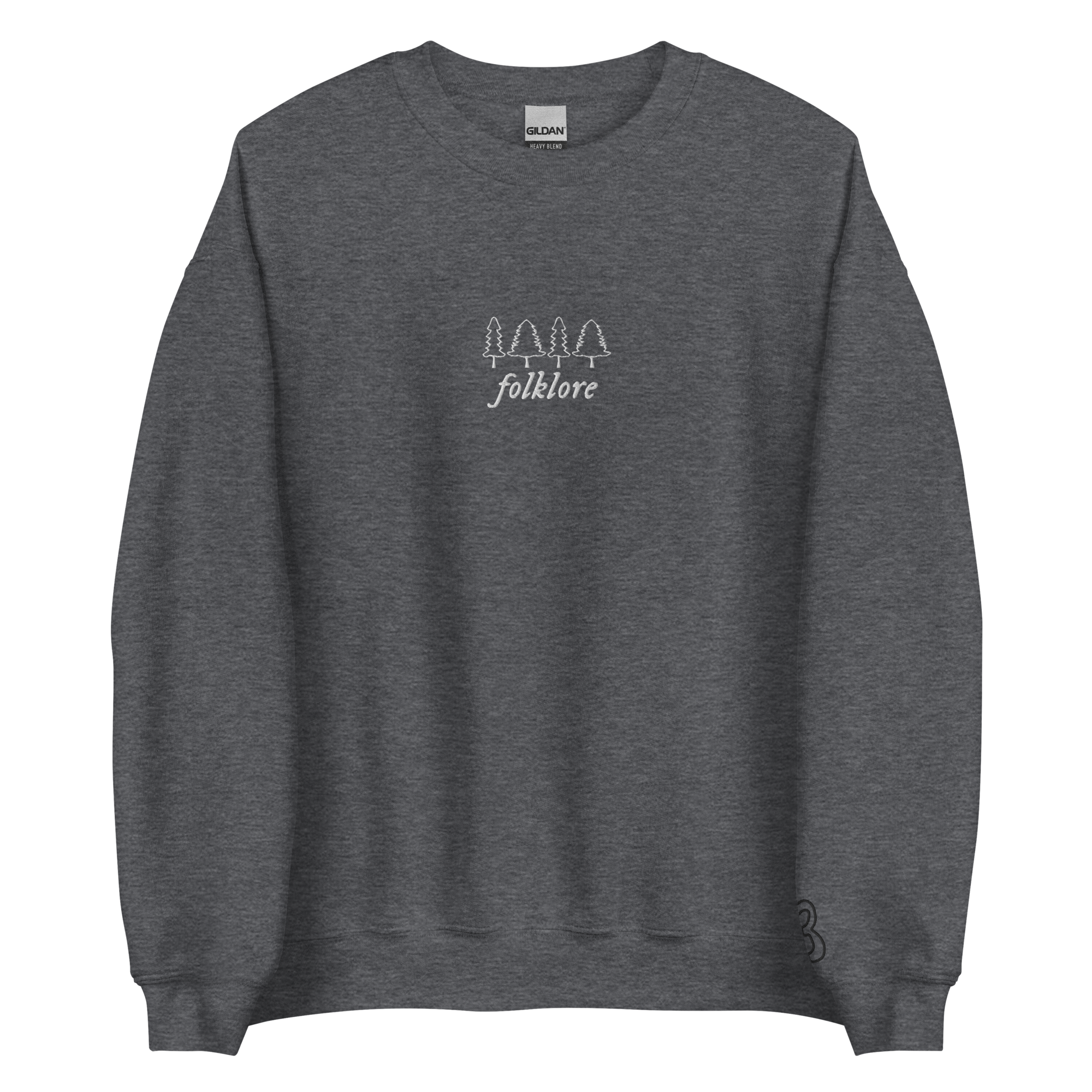 folklore era - Embroidered Crew Neck