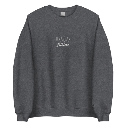 folklore era - Embroidered Crew Neck