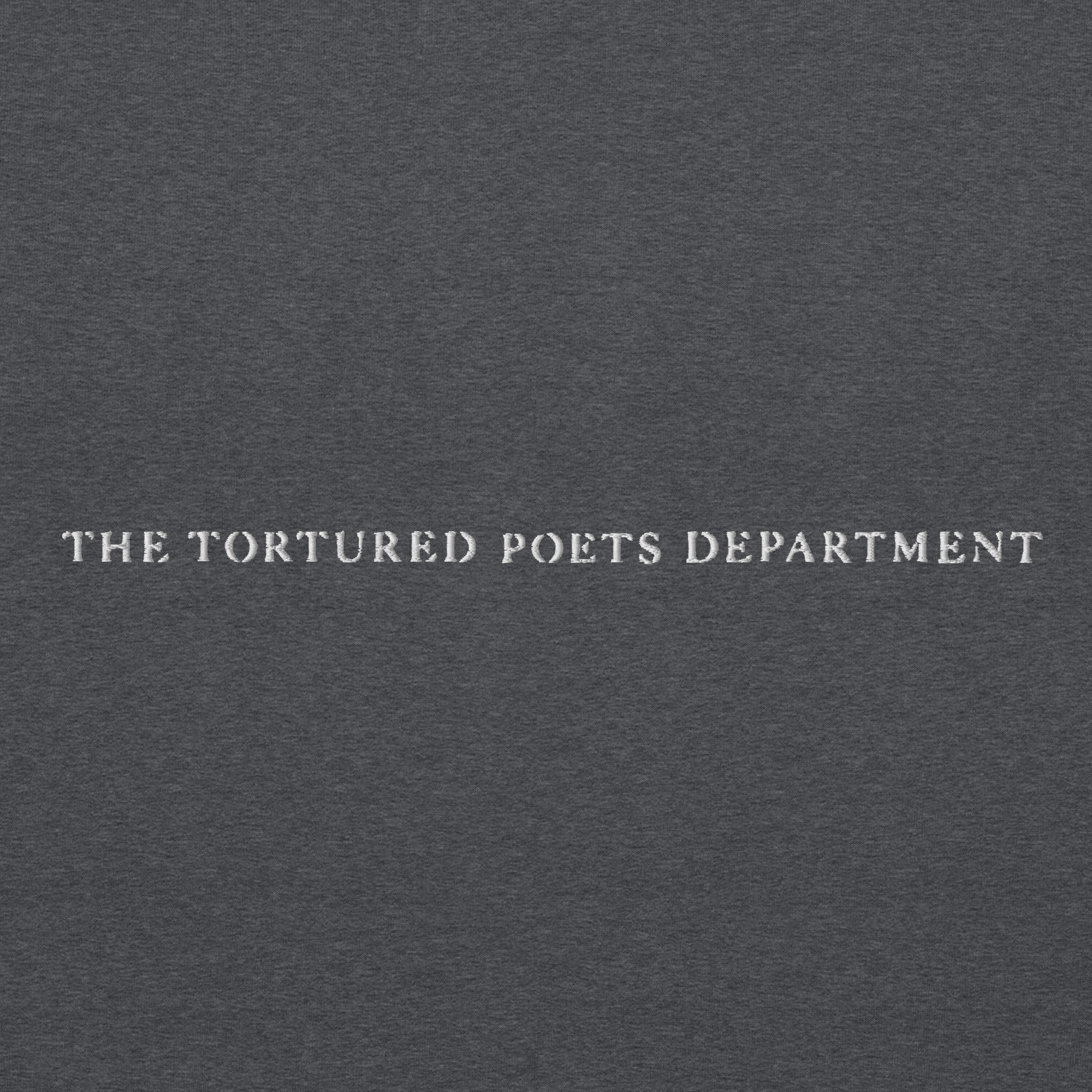The Tortured Poets Department - Embroidered Crew Neck