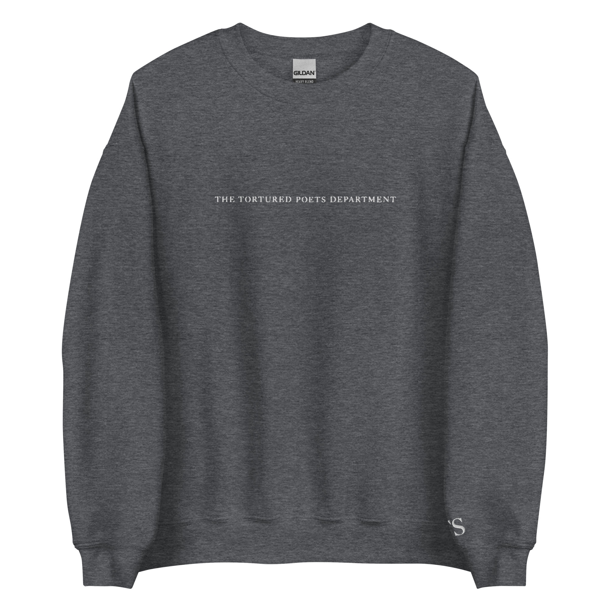 The Tortured Poets Department - Embroidered Crew Neck