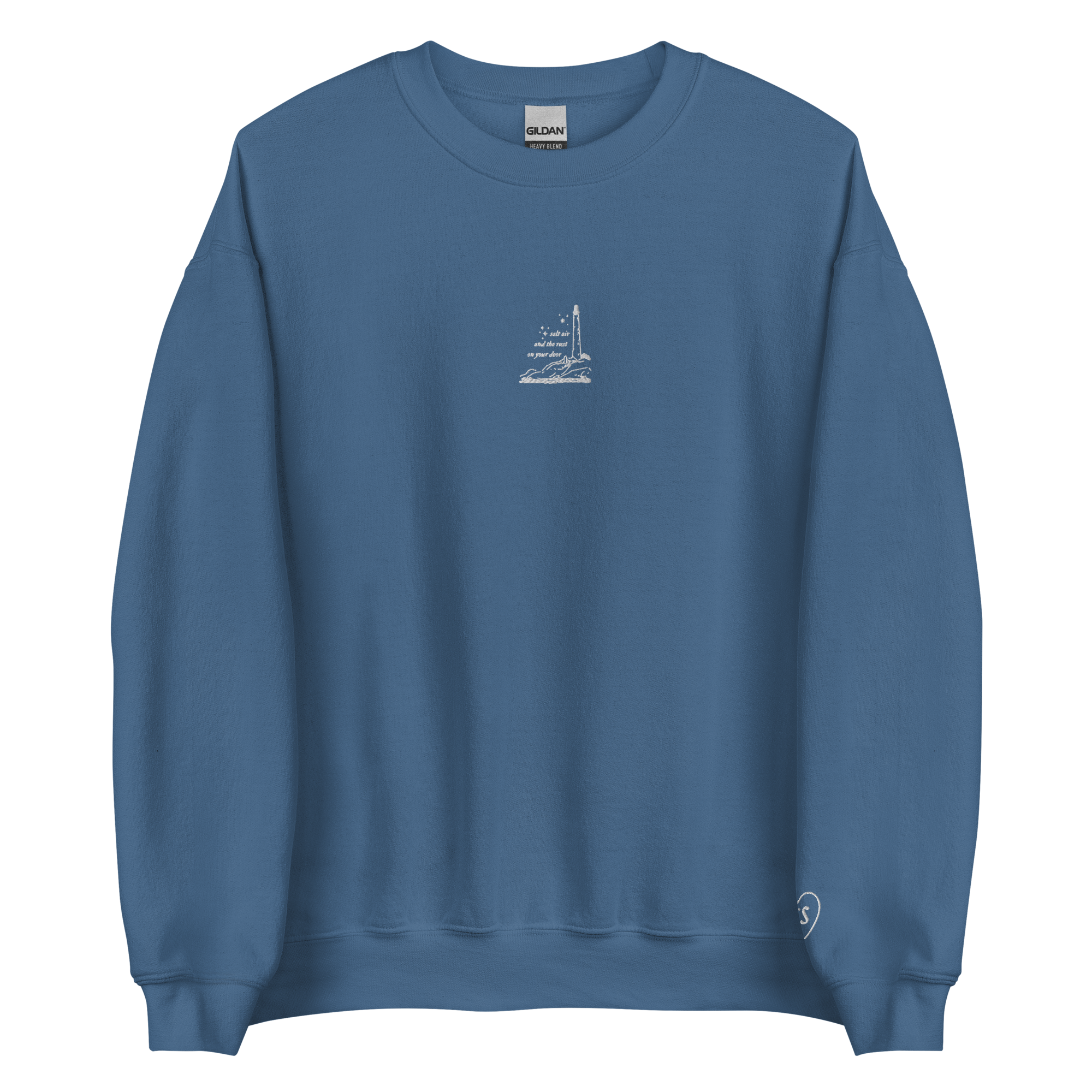 Salt Air - Embroidered Crew Neck
