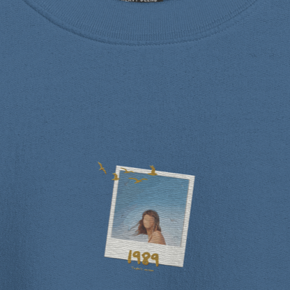 1989 TV Album Polaroid - Embroidered Crew Neck