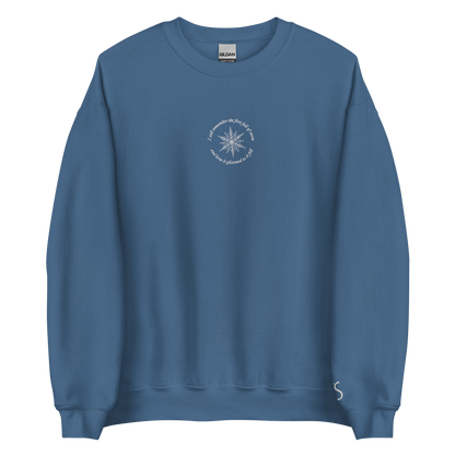 The First Fall Of Snow - Embroidered Crew Neck