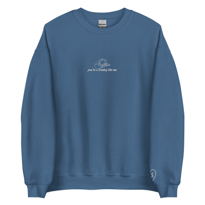 cowboy like me - Embroidered Crew Neck