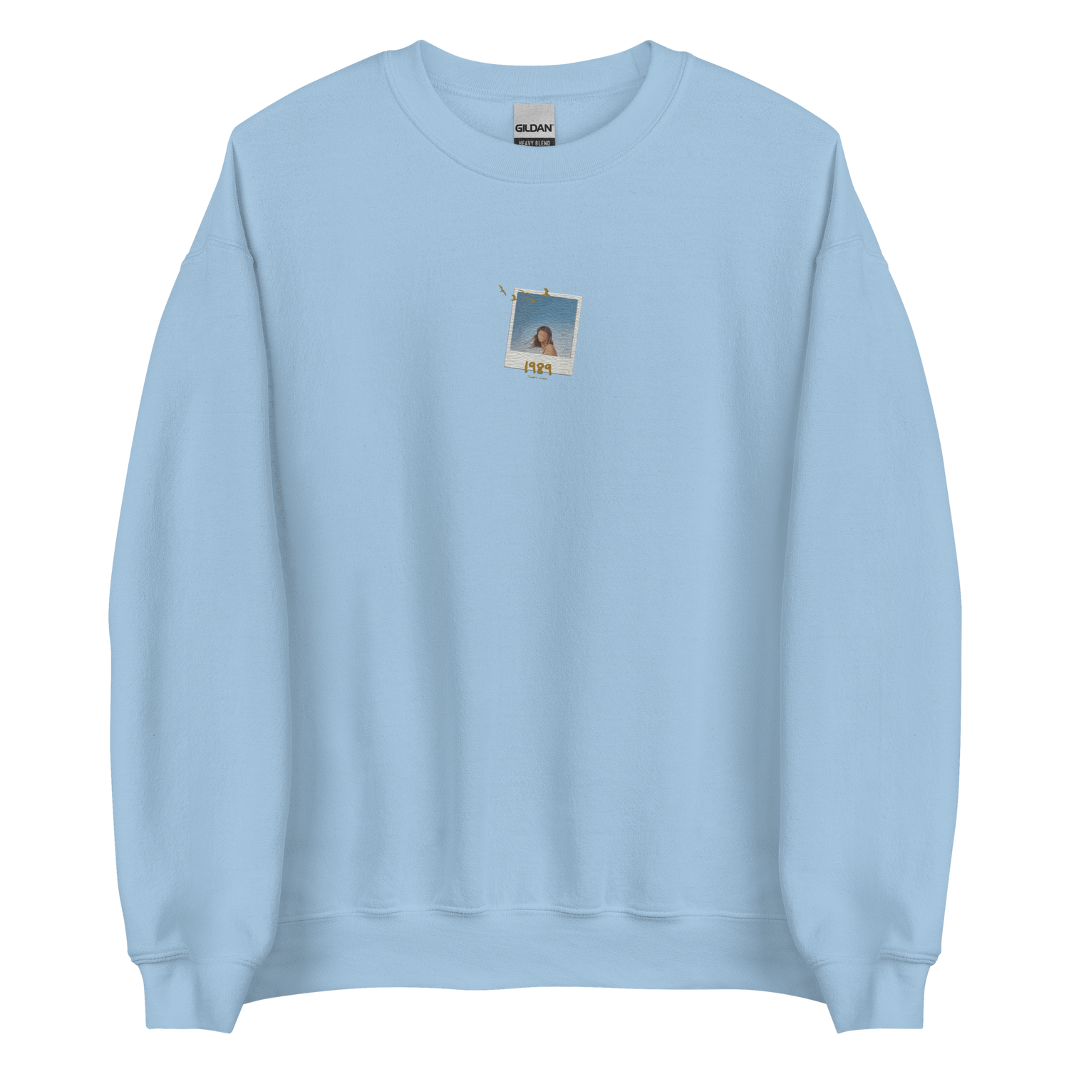 1989 TV Album Polaroid - Embroidered Crew Neck