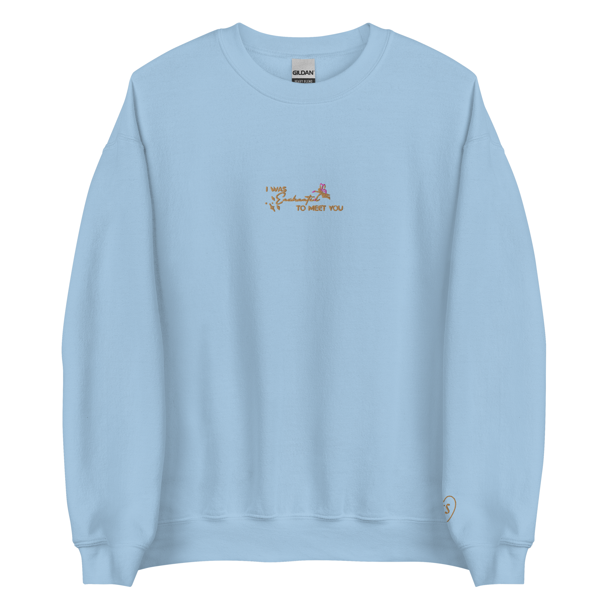 Enchanted - Embroidered Crew Neck