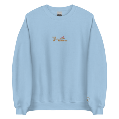 Enchanted - Embroidered Crew Neck