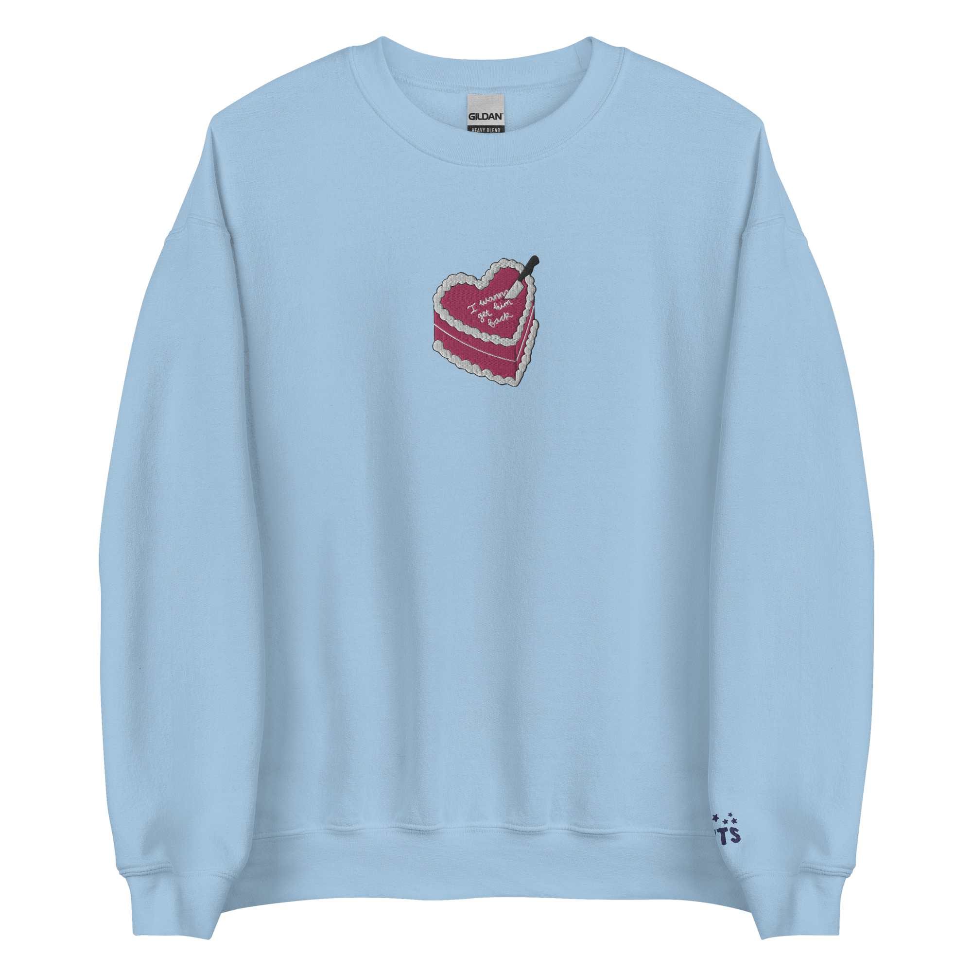 get him back - Embroidered Crew Neck