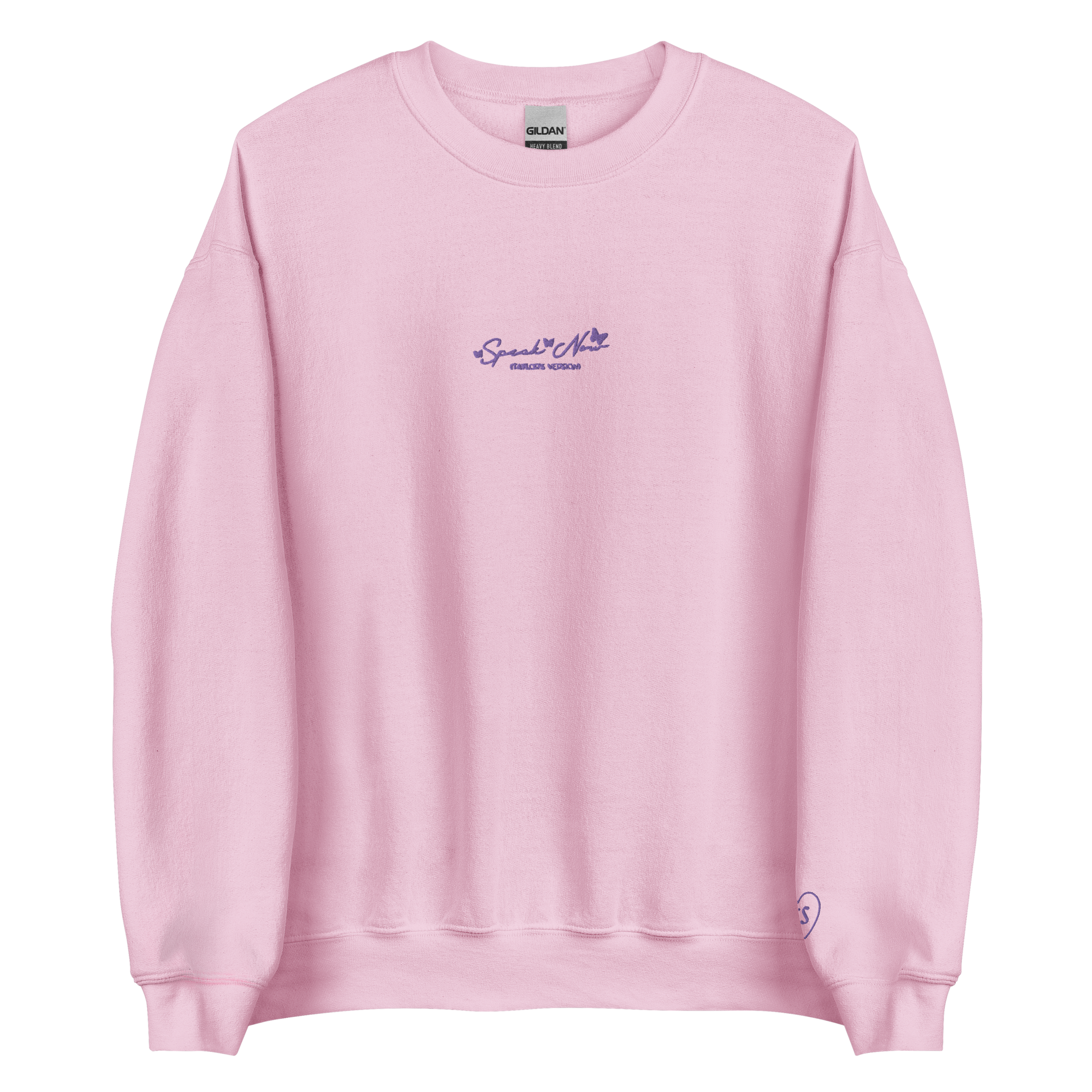 Speak Now Album Title - Embroidered Crew Neck