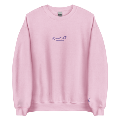 Speak Now Album Title - Embroidered Crew Neck
