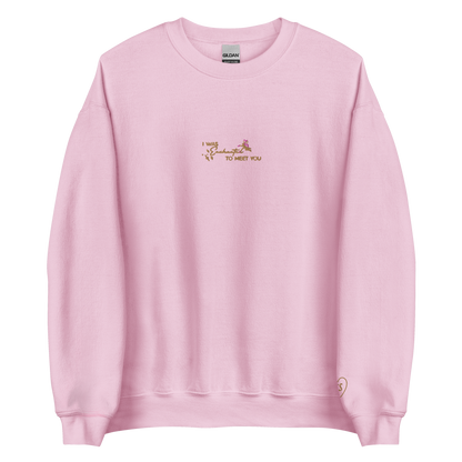 Enchanted - Embroidered Crew Neck