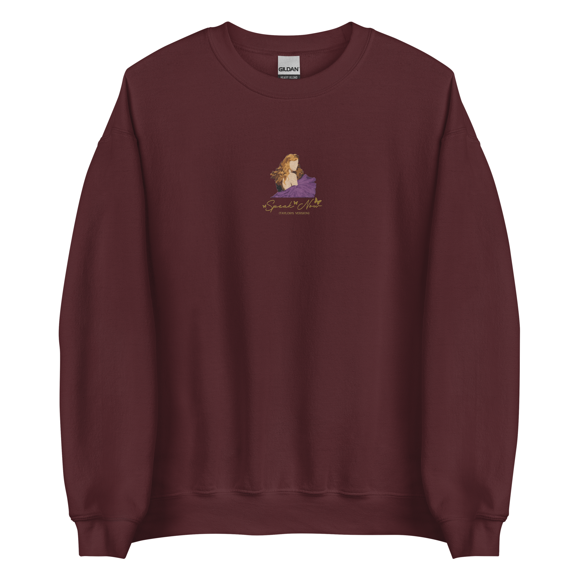 Speak Now TV Album Cover - Embroidered Crew Neck