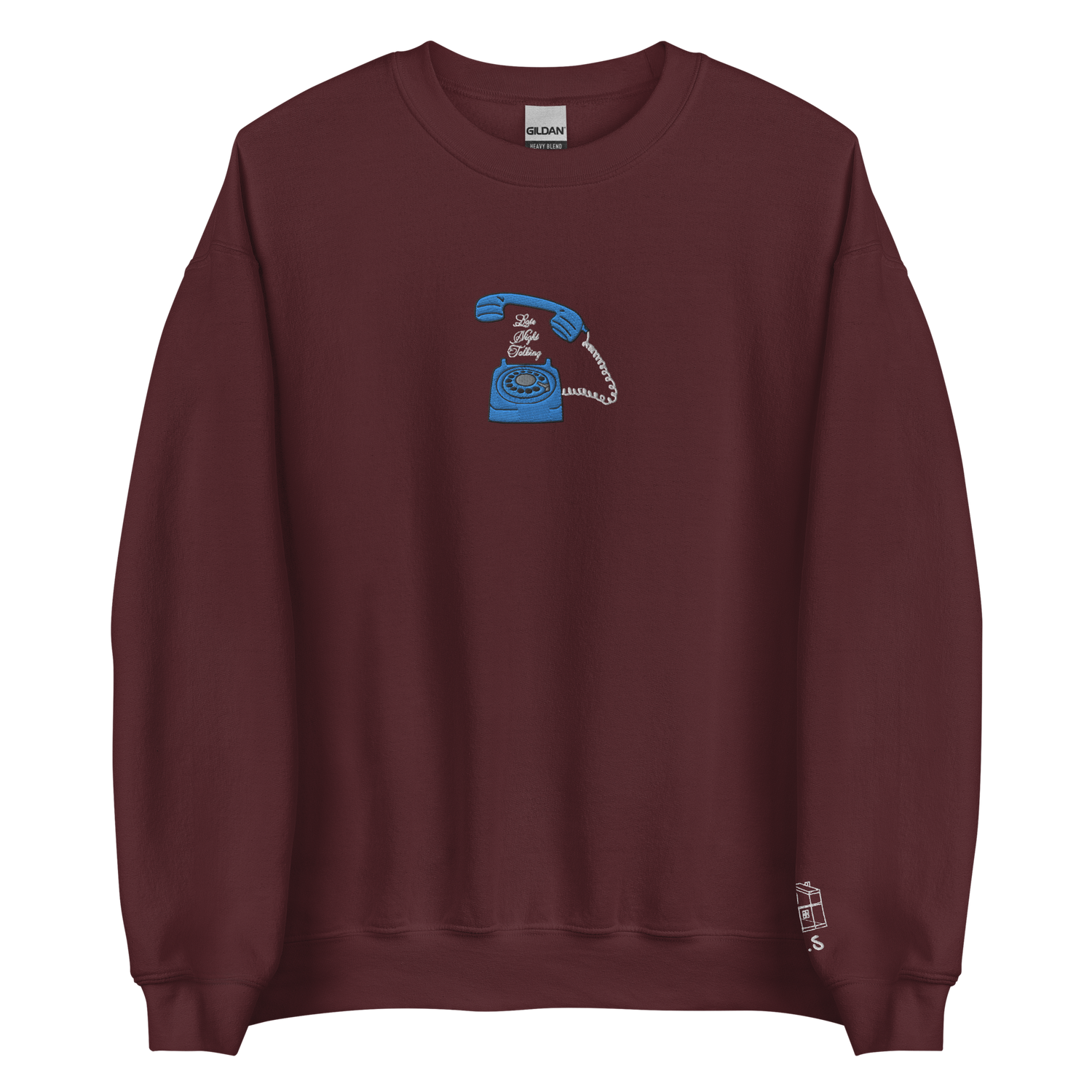 Late Night Talking - Embroidered Crew Neck