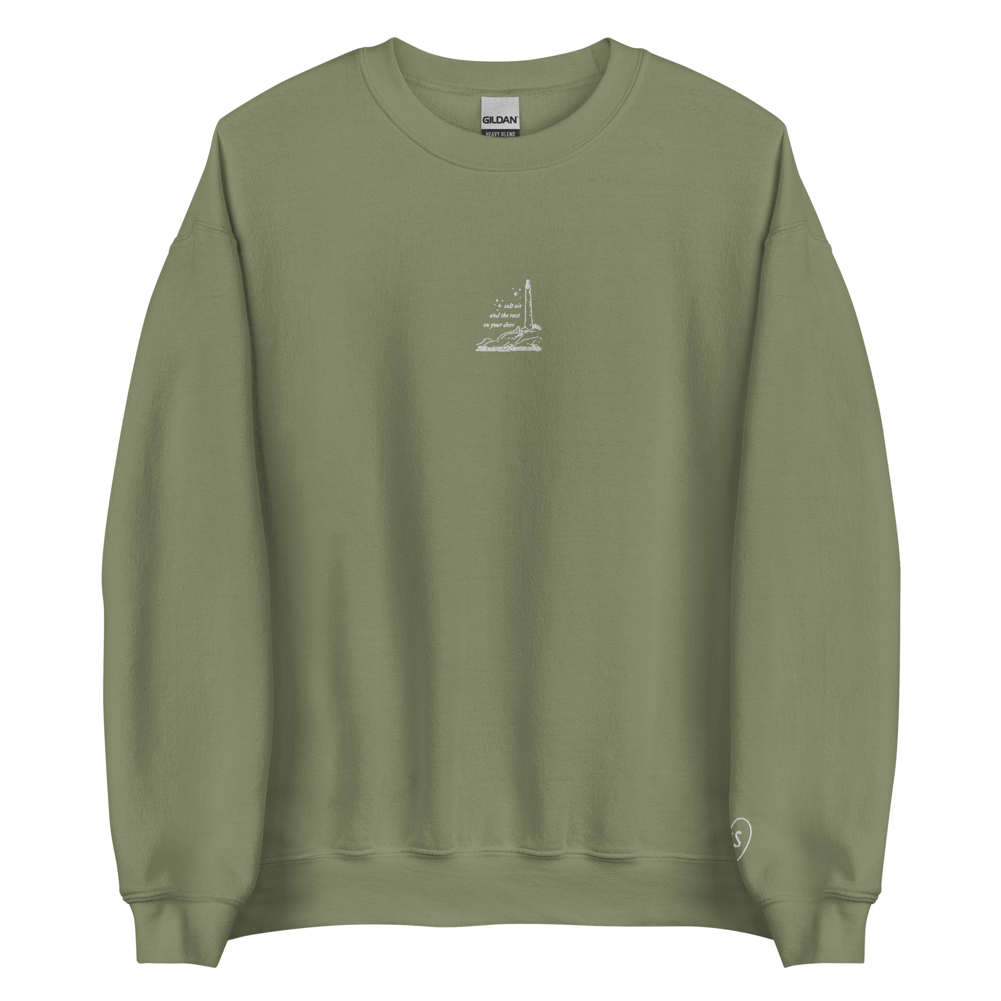 Salt Air - Embroidered Crew Neck