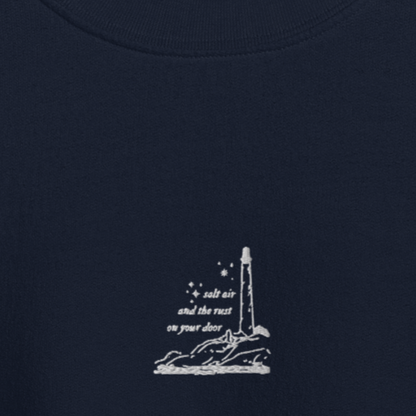 Salt Air - Embroidered Crew Neck