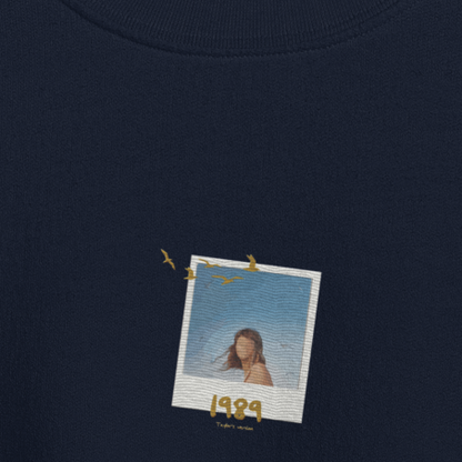 1989 TV Album Polaroid - Embroidered Crew Neck