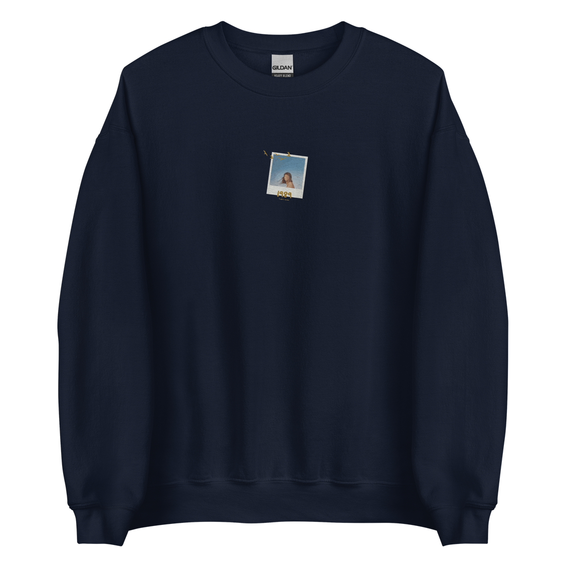 1989 TV Album Polaroid - Embroidered Crew Neck