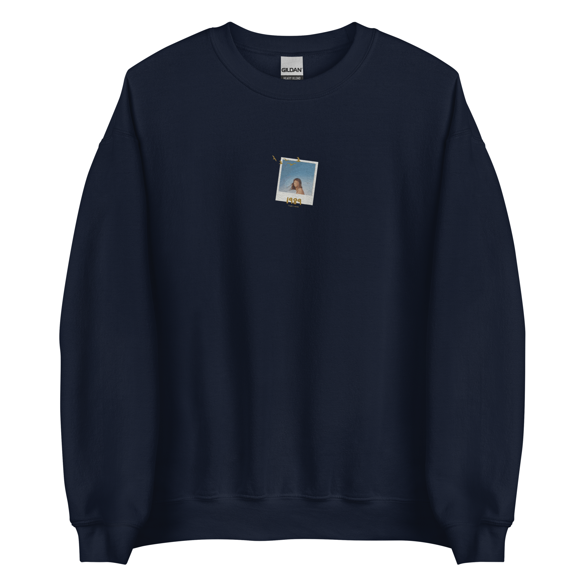 1989 TV Album Polaroid - Embroidered Crew Neck
