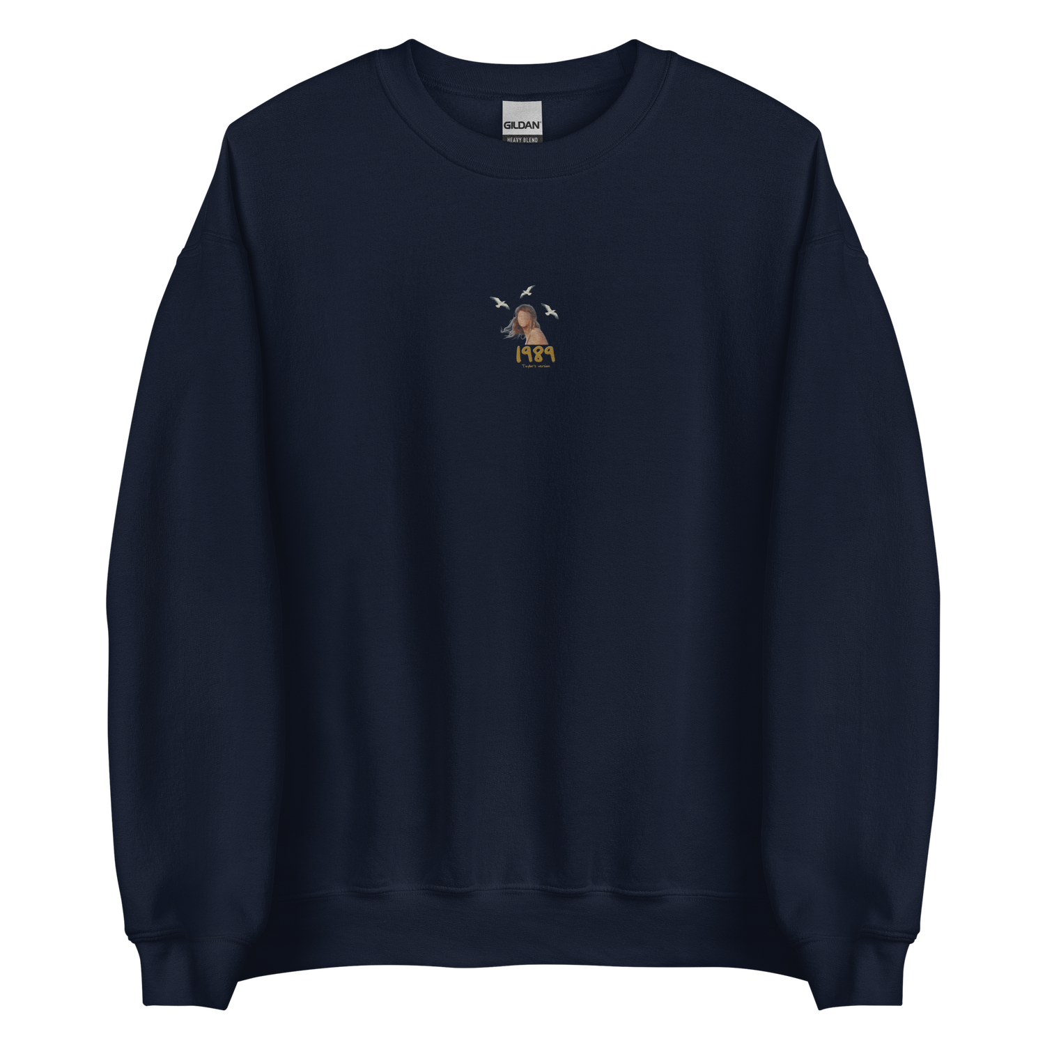 1989 TV Album Cover - Embroidered Crew Neck