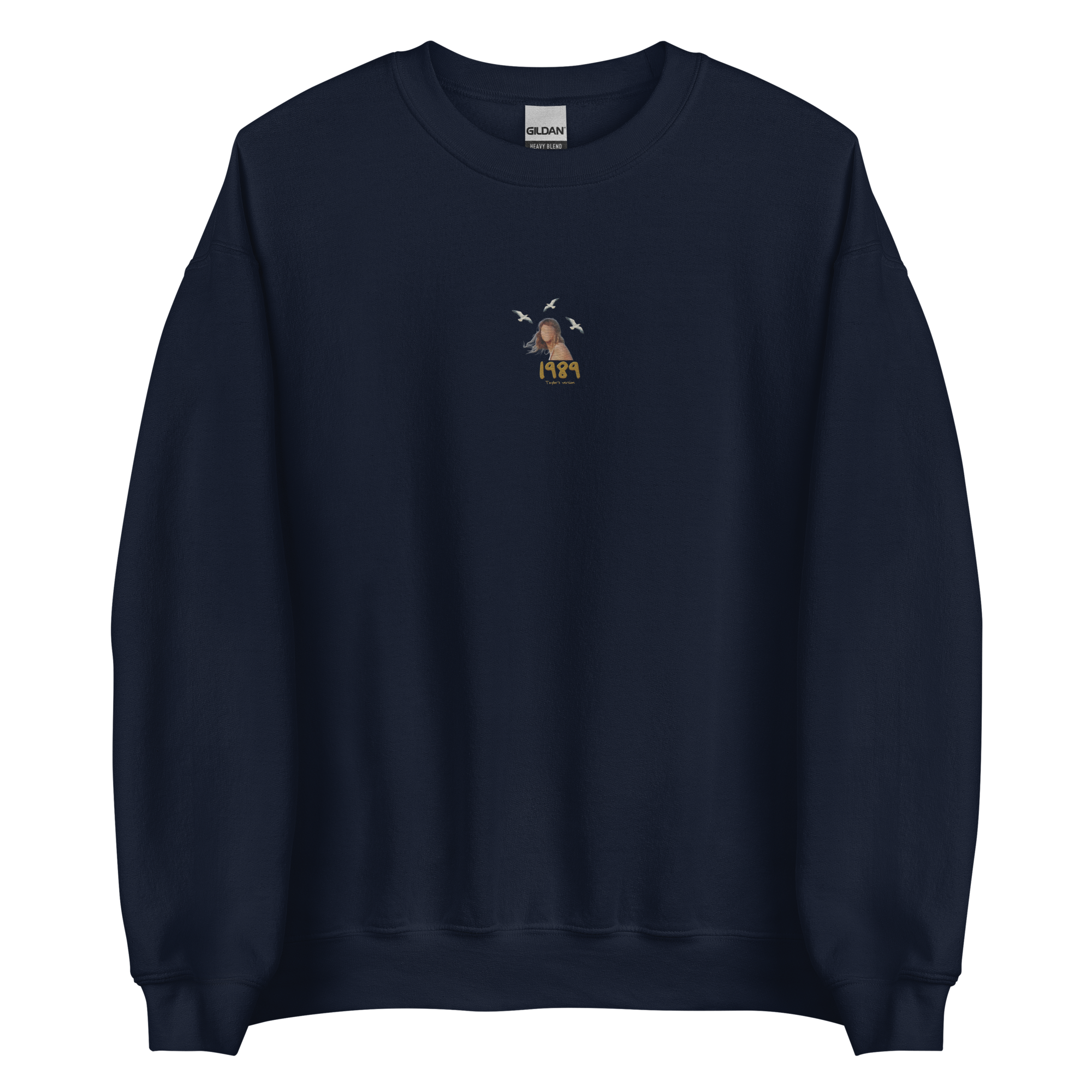 1989 TV Album Cover - Embroidered Crew Neck