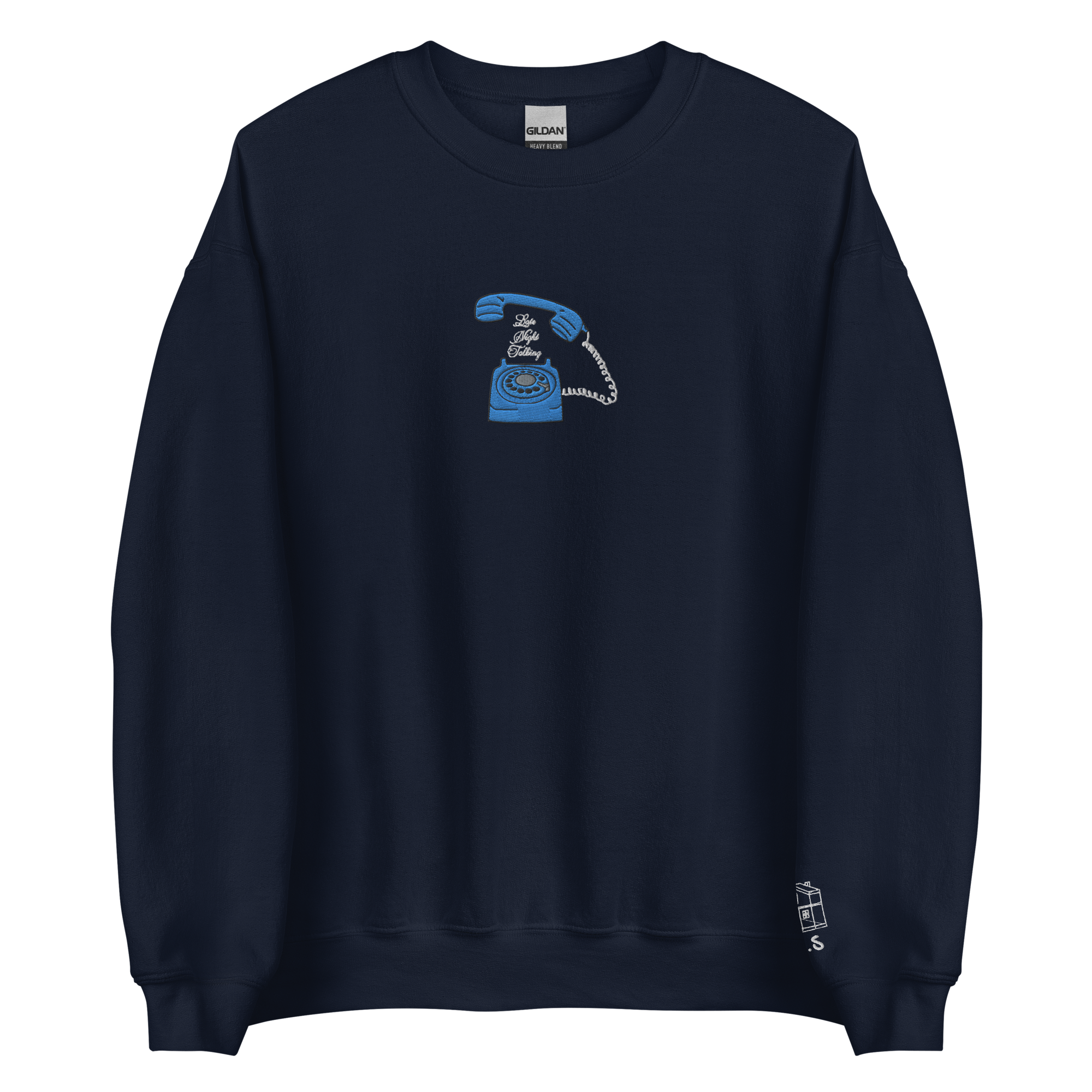 Late Night Talking - Embroidered Crew Neck