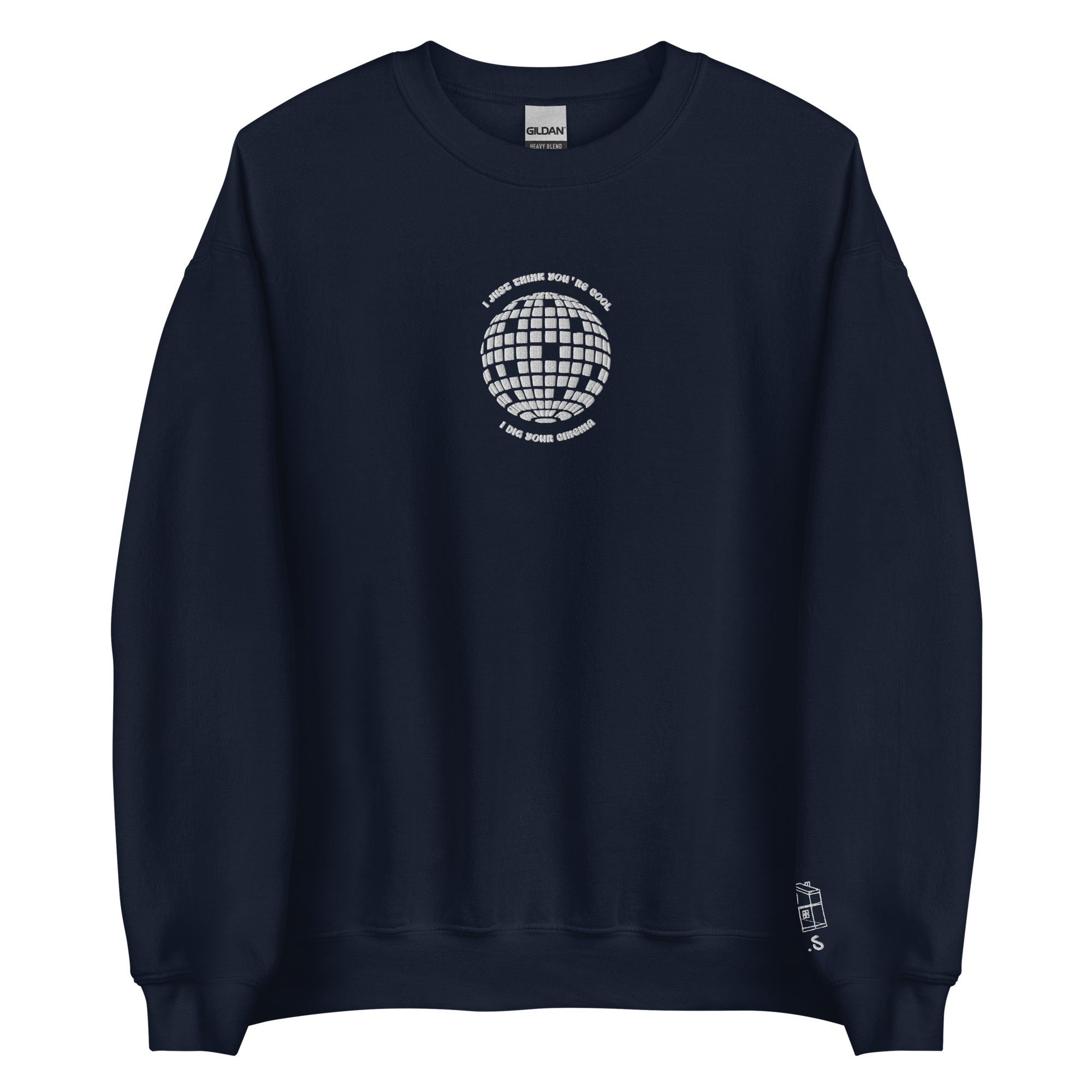 Cinema - Embroidered Crew Neck