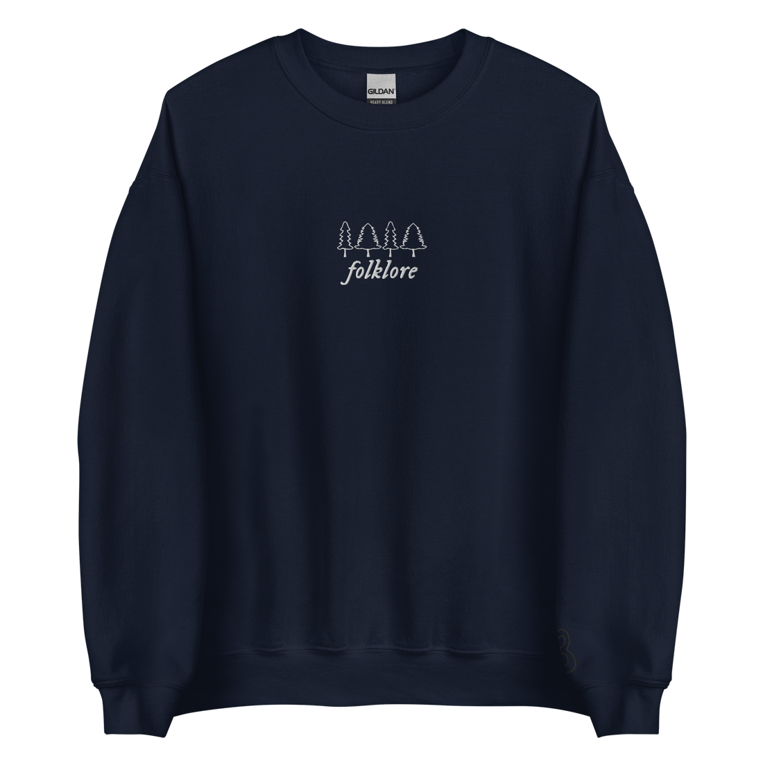 folklore era - Embroidered Crew Neck