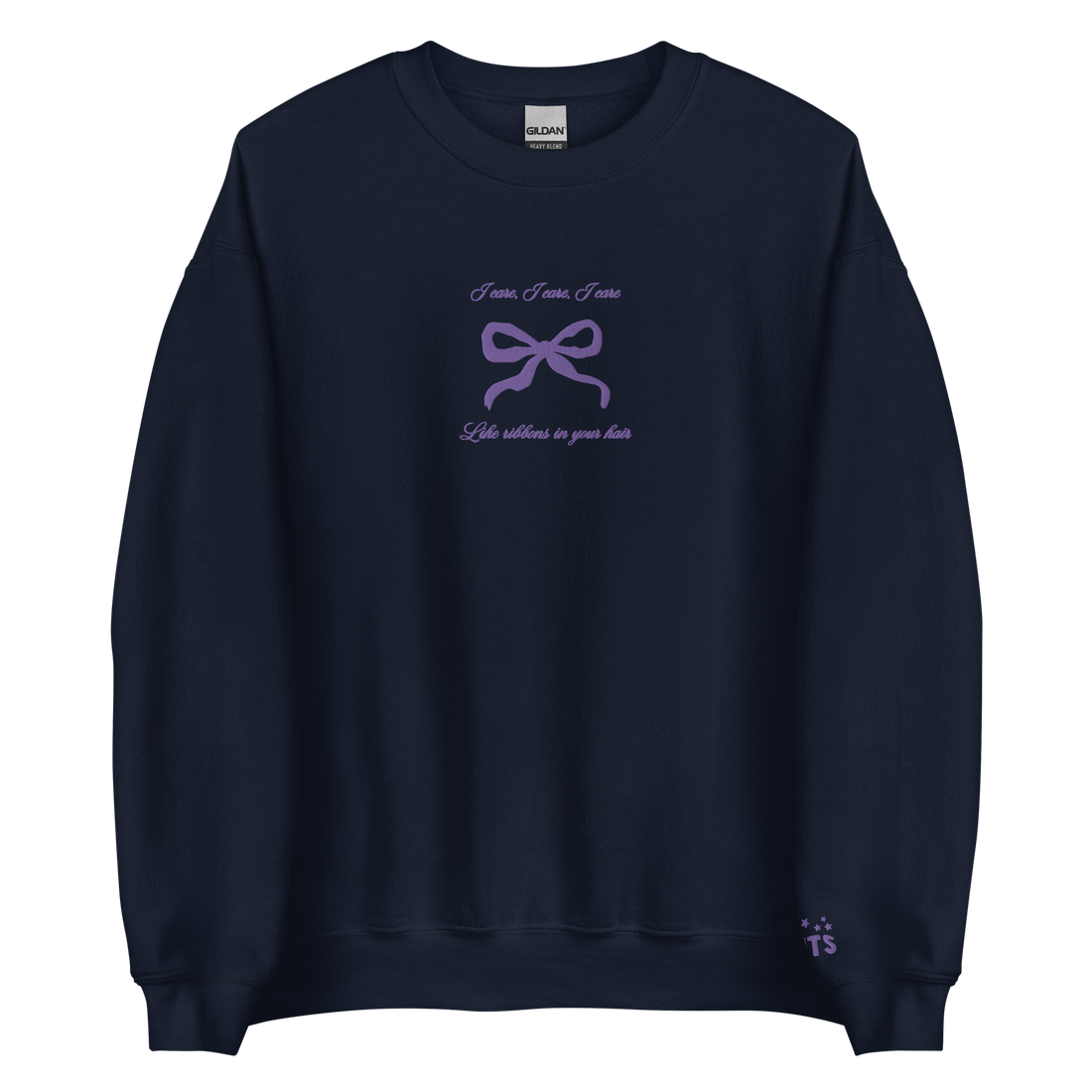 lacy - Embroidered Crew Neck