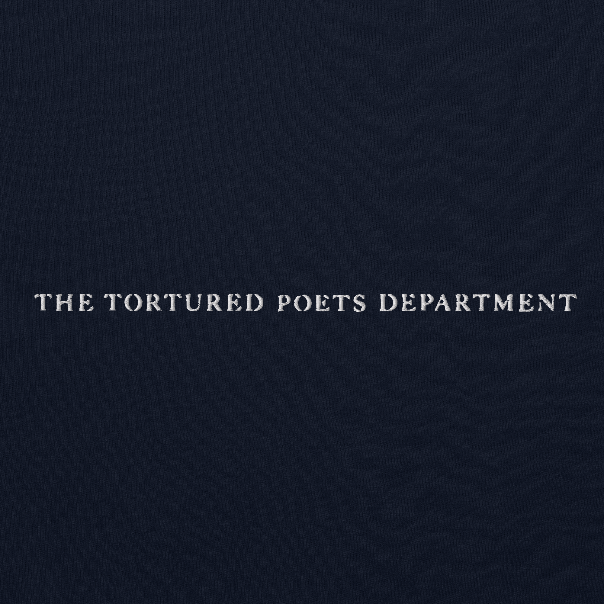 The Tortured Poets Department - Embroidered Crew Neck