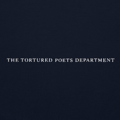 The Tortured Poets Department - Embroidered Crew Neck