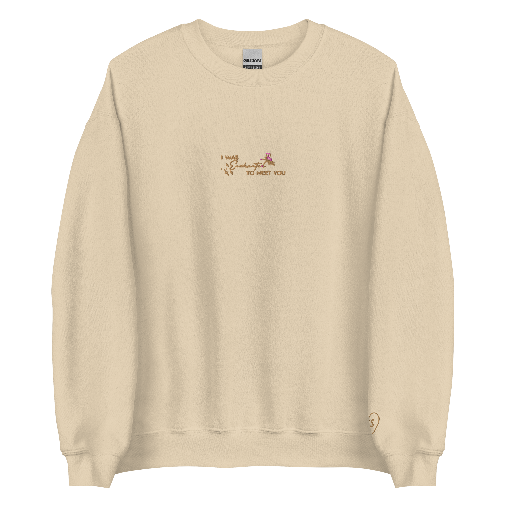 Enchanted - Embroidered Crew Neck