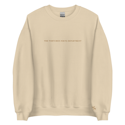 The Tortured Poets Department - Embroidered Crew Neck