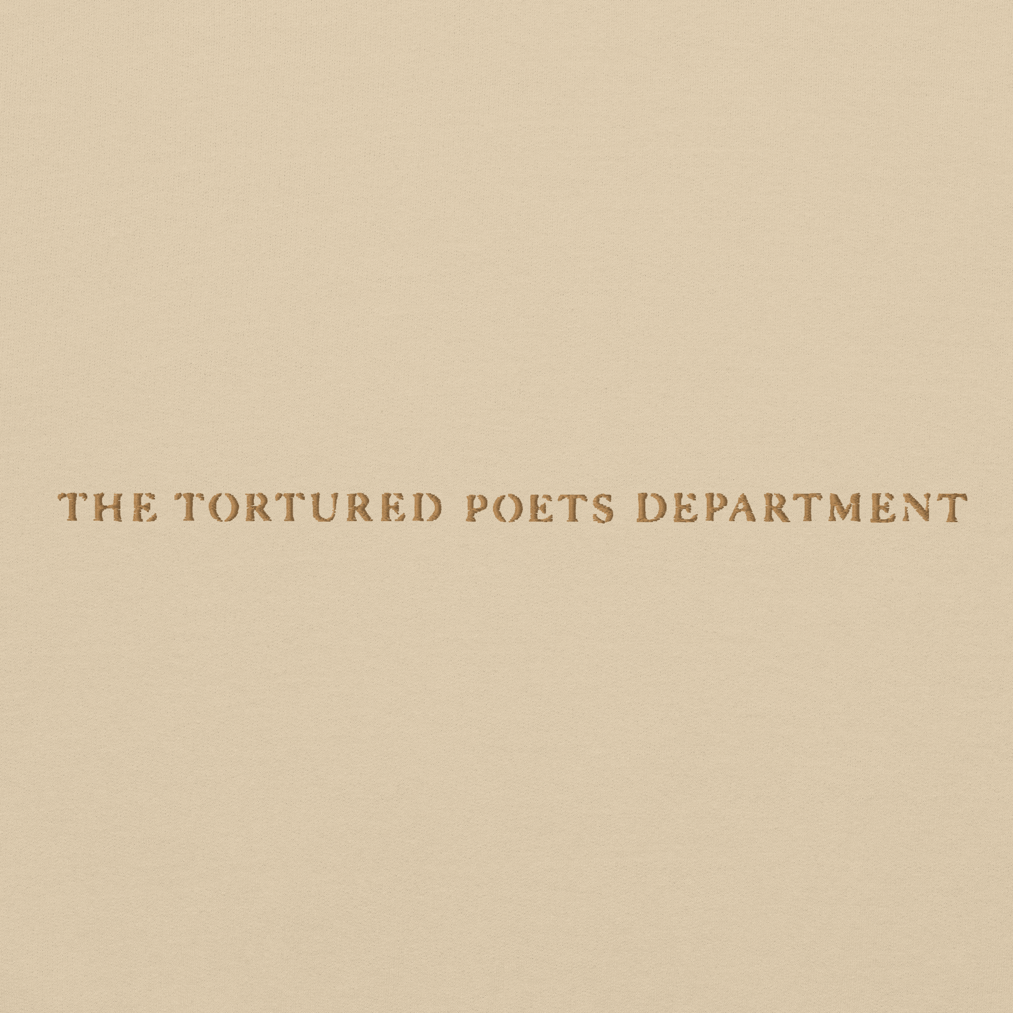 The Tortured Poets Department - Embroidered Crew Neck