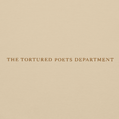 The Tortured Poets Department - Embroidered Crew Neck