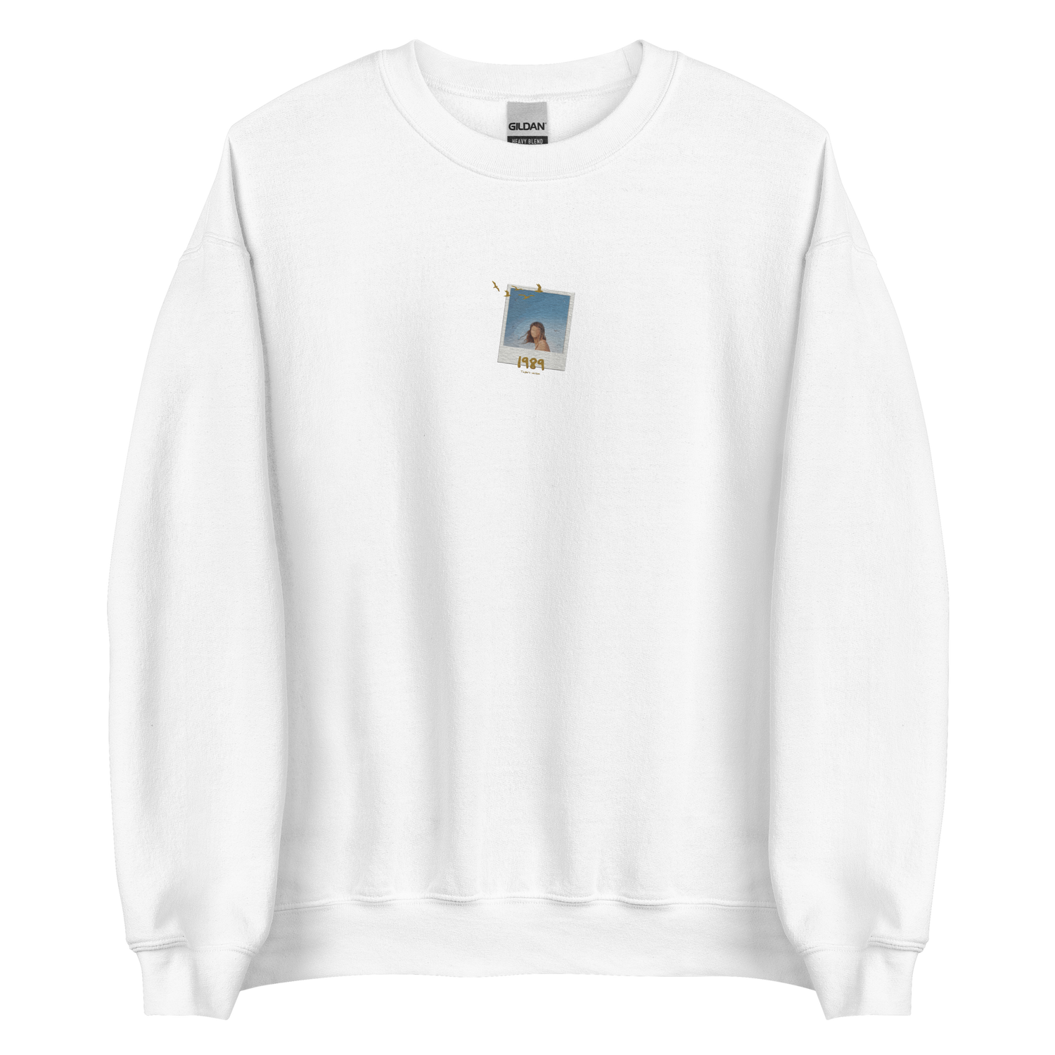 1989 TV Album Polaroid - Embroidered Crew Neck