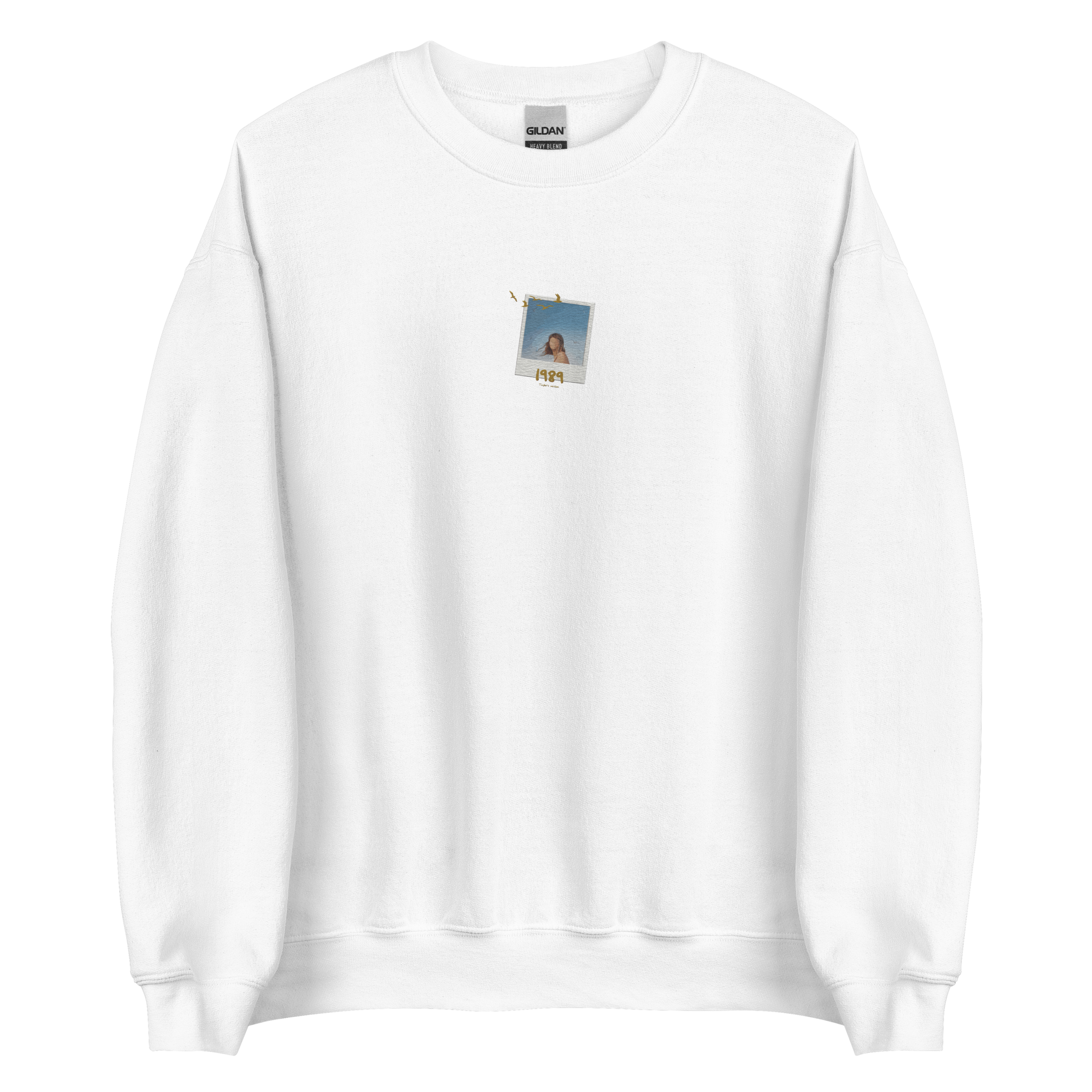 1989 TV Album Polaroid - Embroidered Crew Neck