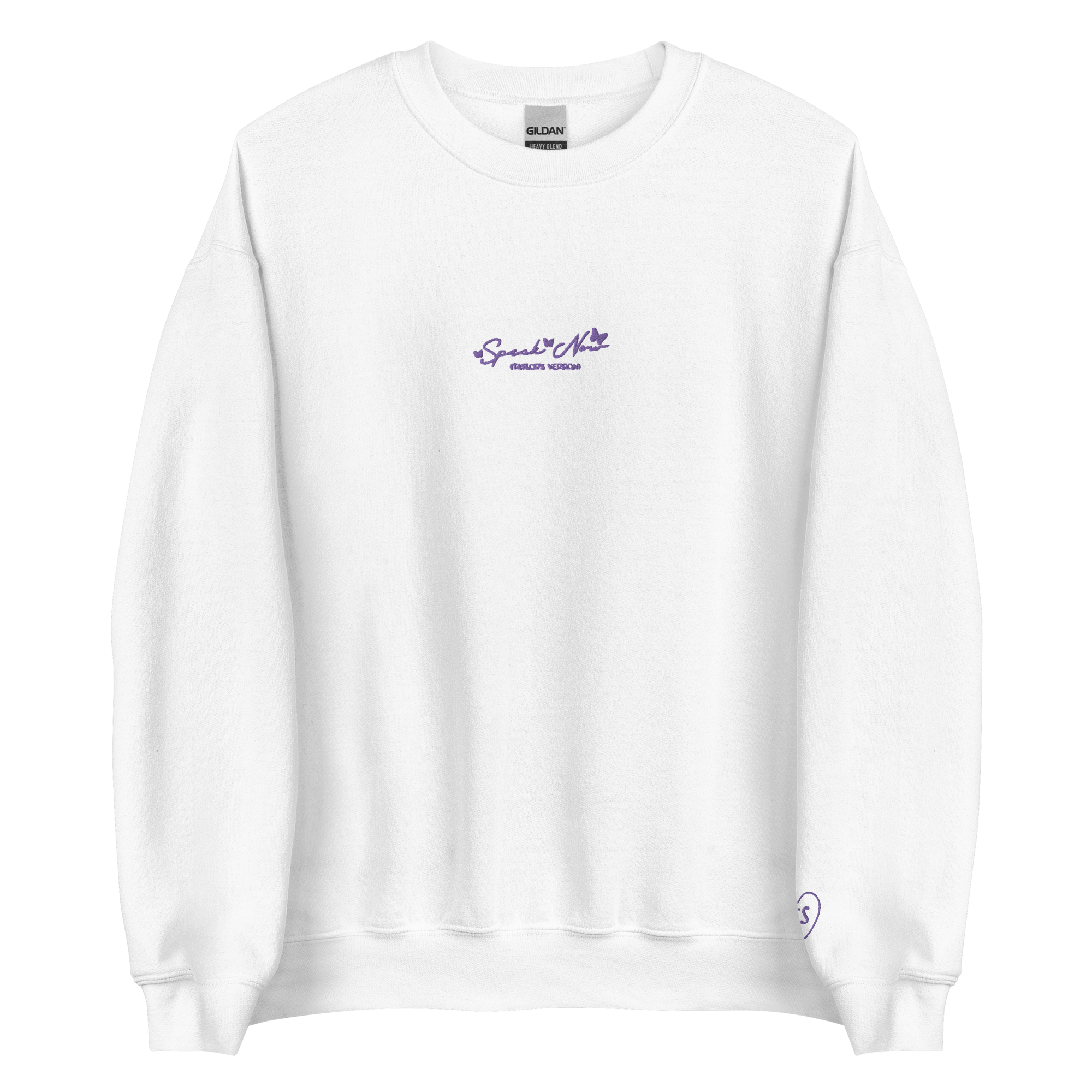Speak Now Album Title - Embroidered Crew Neck