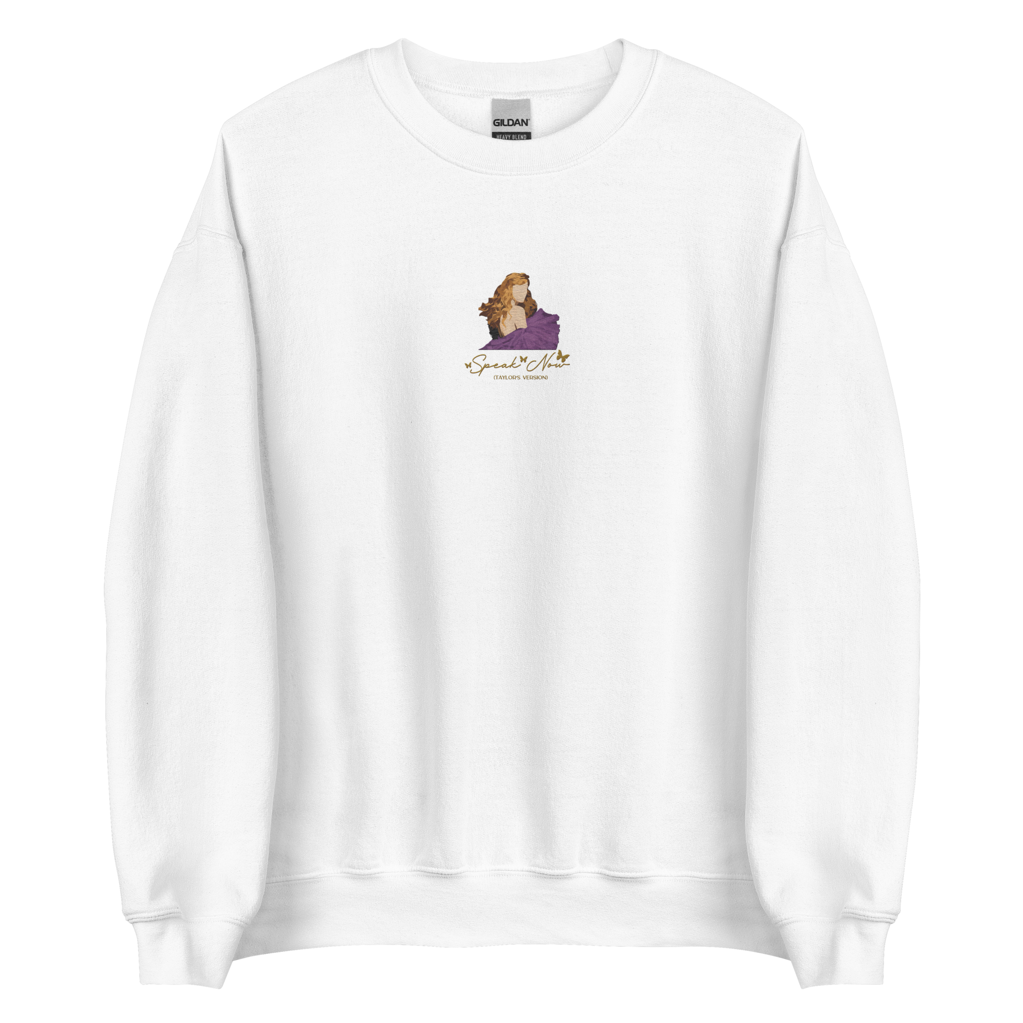 Speak Now TV Album Cover - Embroidered Crew Neck