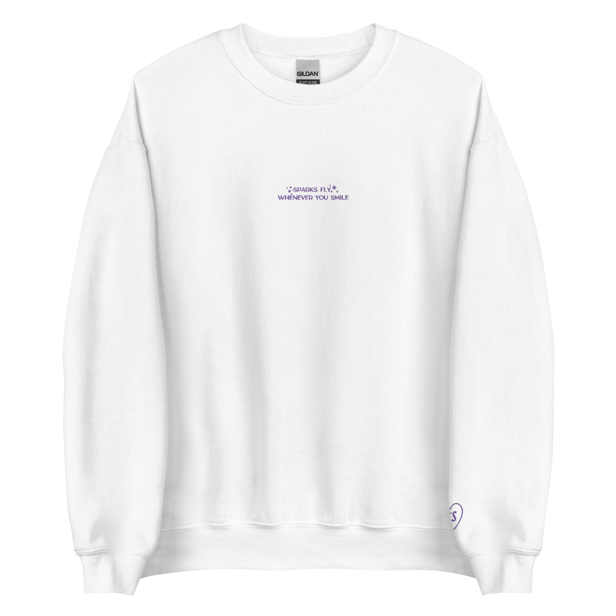 Sparks Fly - Embroidered Crew Neck