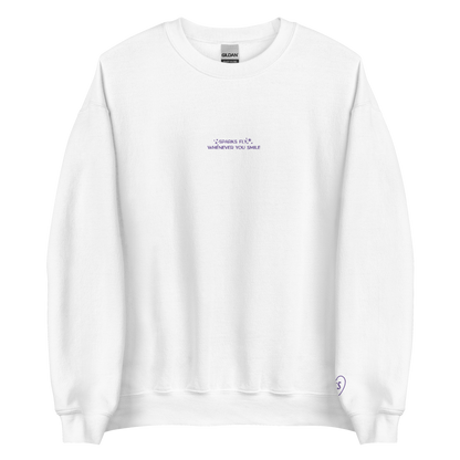 Sparks Fly - Embroidered Crew Neck